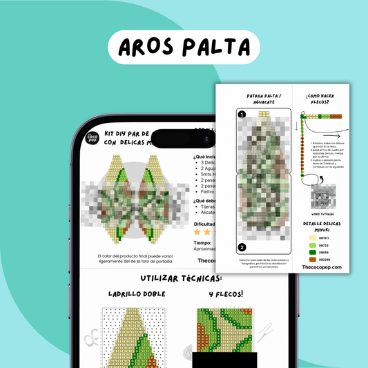 Aros Palta / Aguacate Tutorial Digital